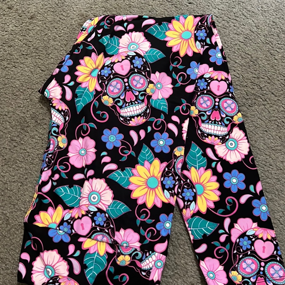 Sugar Skull Leggings TC